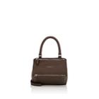 Givenchy Women's Pandora Small Leather Messenger Bag-brown