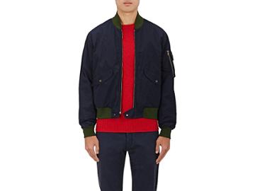 Tomas Maier Men's Insulated Bomber Jacket
