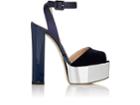 Giuseppe Zanotti Women's Velvet & Satin Platform Sandals