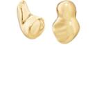 Mounser Women's Rve Naissant Objet Stud Earrings-gold