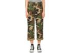 R13 Women's Slouch Camouflage Cotton Pants
