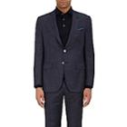 Isaia Men's Gregory Linen Two-button Sportcoat-navy