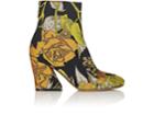 Dries Van Noten Women's Floral Jacquard Ankle Boots