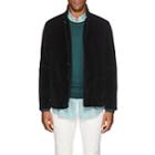 Massimo Alba Men's Cotton-blend Velvet Three-button Sportcoat-black