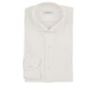 Boglioli Men's Cotton Piqu Dress Shirt - White