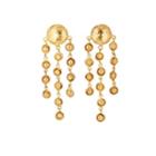 Sylvia Toledano Women's Rain Drop Clip-on Earrings - Gold
