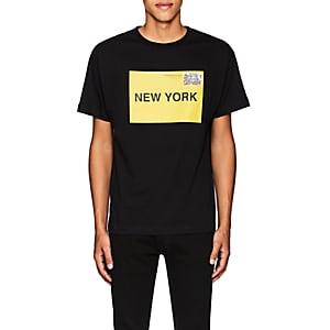 Barneys New York 424 Men's New York Cotton T-shirt-black
