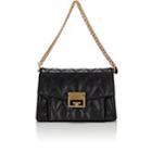 Givenchy Women's Gv3 Small Leather Shoulder Bag - Black
