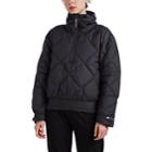 Adidas X Stella Mccartney Women's Half-zip Puffer Jacket - Black