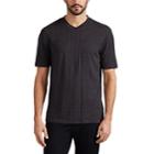 Giorgio Armani Men's Geometric Jersey T-shirt - Gray