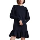 Ulla Johnson Women's Talis French Terry Sweatshirt Dress - Navy