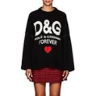 Dolce & Gabbana Women's Forever Cashmere Oversized Sweater-black