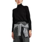 Helmut Lang Women's Cashmere Turtleneck Sweater - Gray