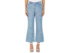 Opening Ceremony Women's Striped Flared Crop Jeans