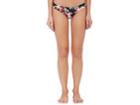 Tori Praver Swimwear Women's Cristina Floral-print Microfiber Bikini Bottom