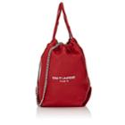 Saint Laurent Women's Teddy Sac Leather Bucket Bag-red