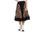 Comme Des Garons Women's Floral Crepe Full Skirt