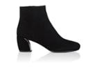 Prada Women's Metal-detail Suede Ankle Boots