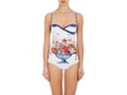Dolce & Gabbana Women's Floral-tile-print One-piece Swimsuit