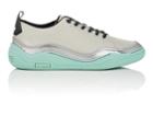 Lanvin Men's Specchio-leather-wrapped Leather Sneakers