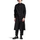 Comme Des Garons Men's Cotton Sportcoat-sleeve Shirt Dress - Black