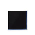 Lanvin Men's Silk Crepe Pocket Square - Black