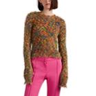 Sies Marjan Women's Ange Fuzzy-knit Sweater - Orange