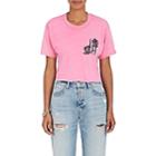 Adaptation Women's L.a.-bones Cotton-blend Crop T-shirt-pink
