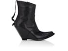 Ben Taverniti Unravel Project Women's Leather Wedge Ankle Boots