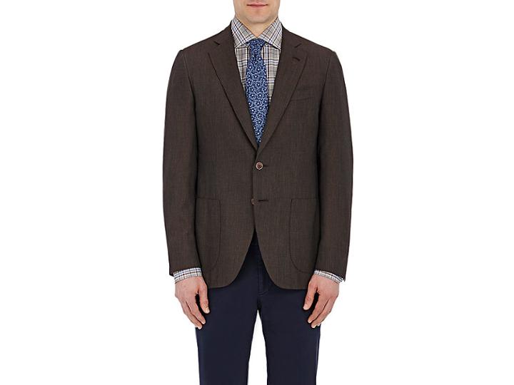 Isaia Men's Two-button Gregory Sportcoat