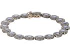 Munnu Women's Mixed-gemstone Oval-link Bracelet