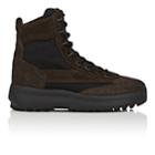 Yeezy Men's Suede & Nylon Military Boots-dk. Brown