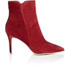 Gianvito Rossi Women's Levy Suede Ankle Boots-granata