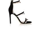 Sergio Rossi Women's Suede & Pvc Multi-strap Sandals