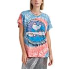 Madeworn Women's Woodstock Tie-dyed Cotton T-shirt