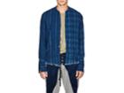 Greg Lauren Men's Checked Cotton Flannel Studio Shirt