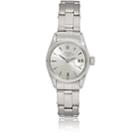 Vintage Watch Women's Rolex 1962 Oyster Perpetual Date Watch-silver