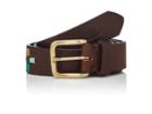 Nick Fouquet Men's Embroidered Leather Belt