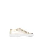 Common Projects Women's Achilles Metallic Leather Sneakers - Gold