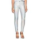 L'agence Women's Margot Skinny Jeans-silver