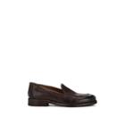 Barneys New York Men's Leather Venetian Loafers - Dk. Brown