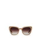 Barton Perreira Women's Catroux Sunglasses - Rose Gold, Smokey Topaz