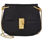 Chlo Women's Drew Small Leather Crossbody Bag-black