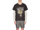 Rhude Men's The Wolf Embellished Cotton T-shirt