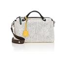 Fendi Women's By The Way Small Leather Shoulder Bag-black, White