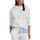 Nsf Women's Lissette Tie-dyed Cotton Terry Surplice Hoodie