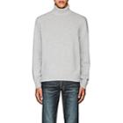 Brunello Cucinelli Men's Cashmere Turtleneck Sweater - Gray