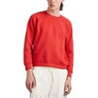 Les Tien Men's Cotton Fleece Sweatshirt - Red