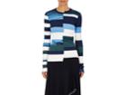 Opening Ceremony Women's Striped Knit Fitted Top