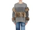 Stella Mccartney Women's Fur-free Fur Wool Sweater